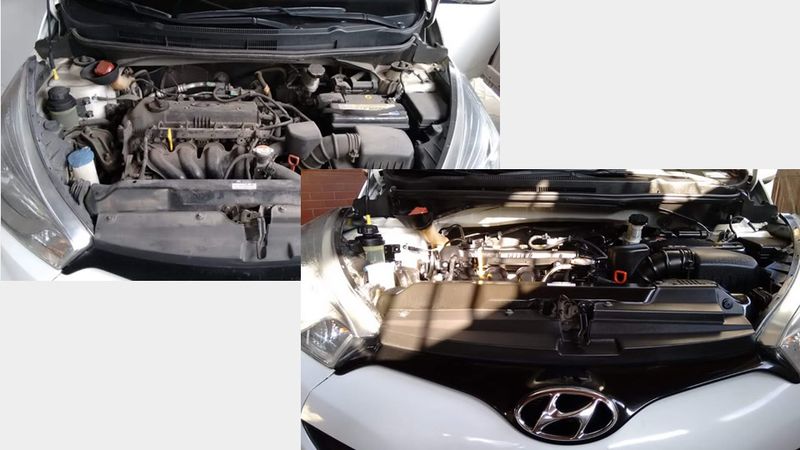 Higienização de motor